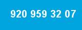920 959 32 07